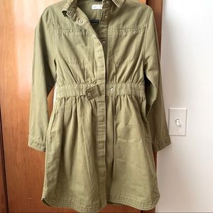 Zara girls amy green dress